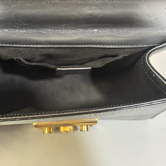 Gucci Galassia Small Padlock Shoulder Bag Argento main image 6